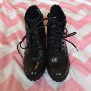 Super cute combat boots!