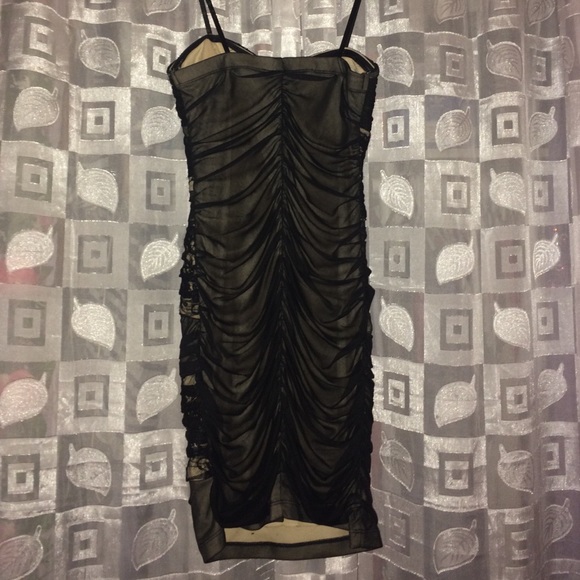 City Triangles Black Mini Dress - Picture 2 of 4