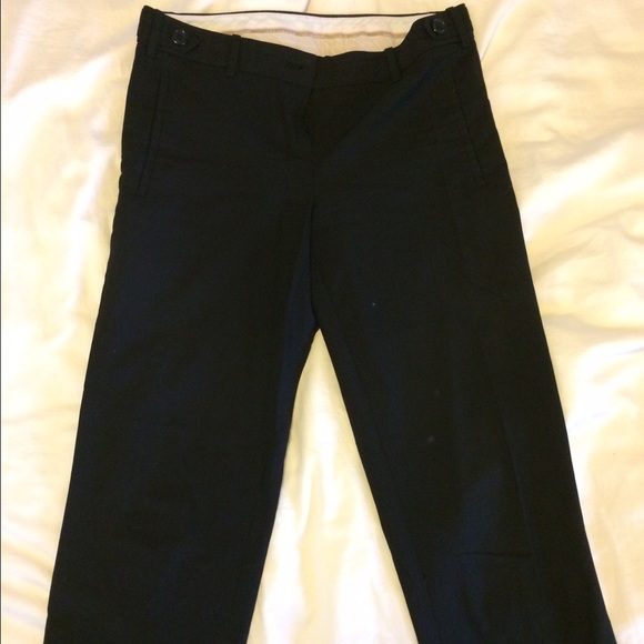 Stretchy long black trousers from The Limited