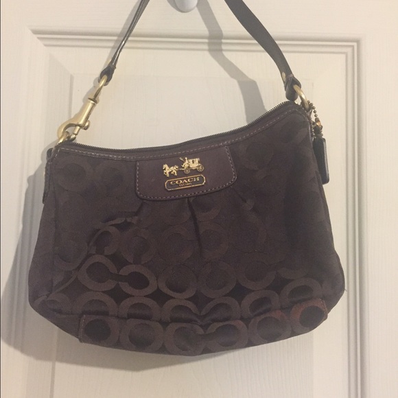 Authentic Small signature coach bag