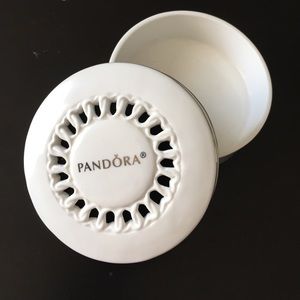 Pandora glass jewelry box