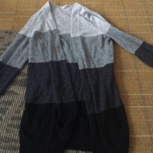 Cashmere grey ombré cardigan size S/M