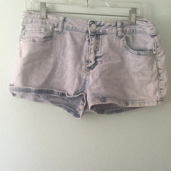 forever 21 acid wash shorts - Picture 2 of 2