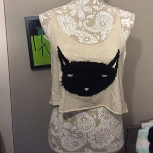 Love Culture Kitty Crop Top