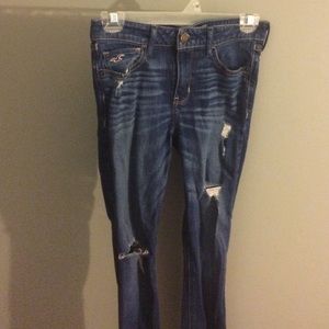 Hollister high waisted skinny jeans
