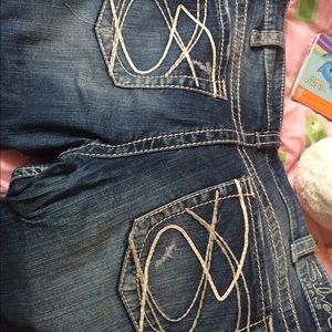 Womens silver jeans Frances fit 34 *hemmed*