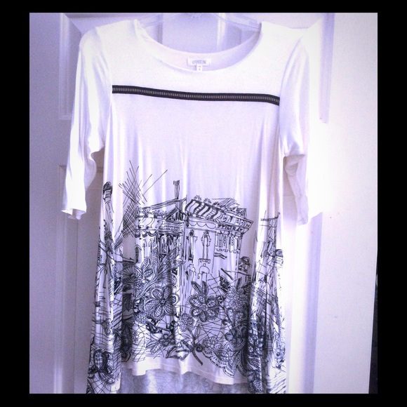 Anthropologie Tunic  3/4 Sleeves