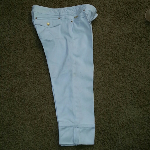 Michael Kors White Skinny Cropped Jeans 8