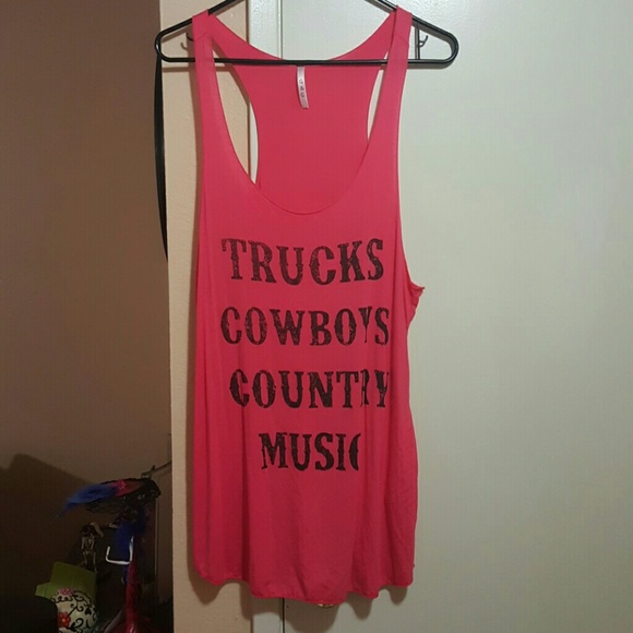 Flowy shirt in coral
