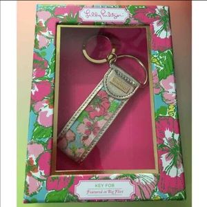 Lilly Pulitzer Big Flirt Key Fob
