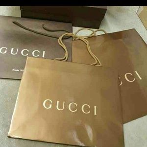 GUCCI Lot  of 4 box and bag