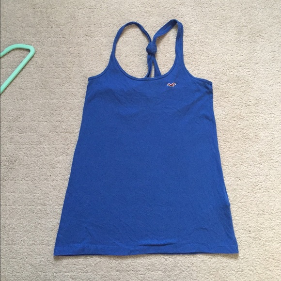 Blue tank top
