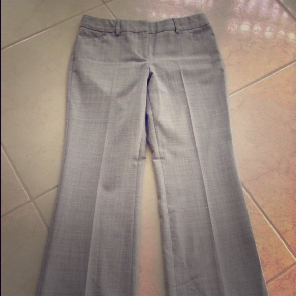 Gray Express Editor Pants 12 Long