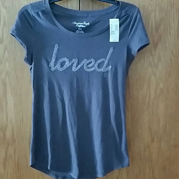 American Eagle Outfitters Tops - ** Final Reduction** AE loved Tee
