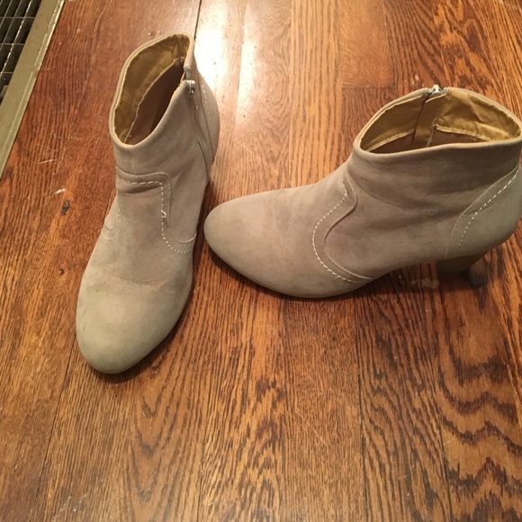 Tan boots