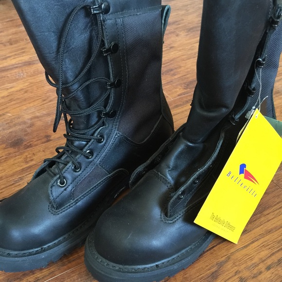 Belleville waterproof leather combat boots