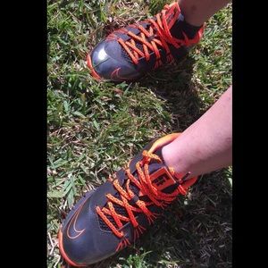 Nike Lebron X low Black/Orange