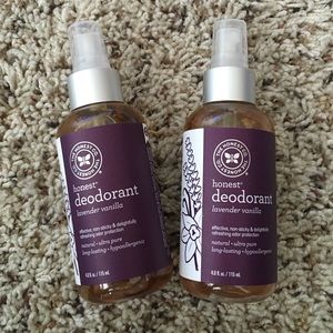2 Honest deodorant