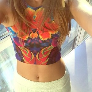 Floral Crop Top
