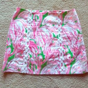 Lilly Pulitzer Pink Colony Skort