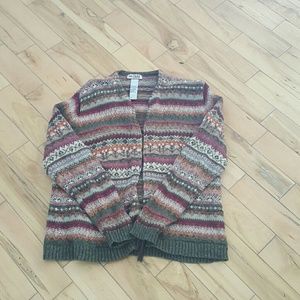 Multi color sweater