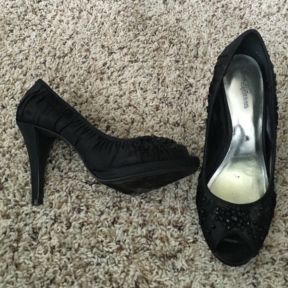 Black heels