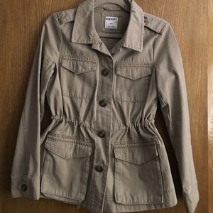 Cute and casual safari jacket.