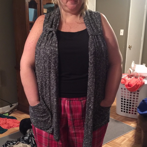 Sleeveless cover up.