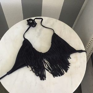 L*Space fringe bikini