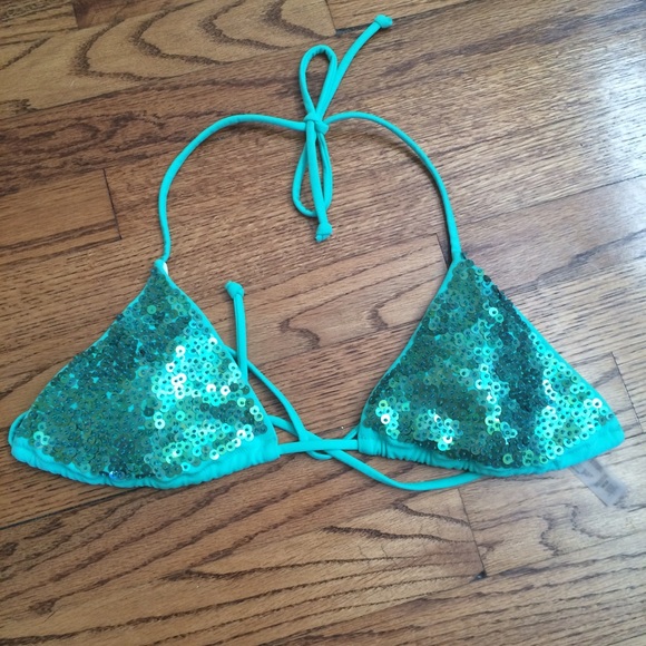 VS Sequin Bikini Top!