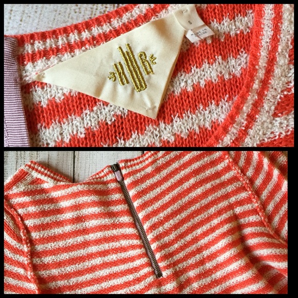 🚫SOLD IN BUNDLE🚫Anthropologie Striped Sweater - Picture 4 of 4