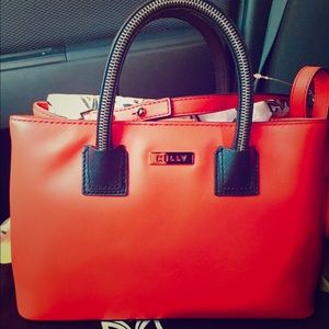 MILLY Small Logan Studded Tote