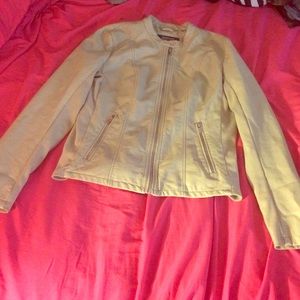Tan leather Jacket