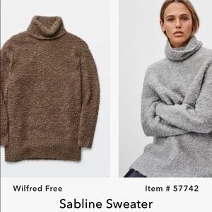 wilfred free sabline sweater brand new!