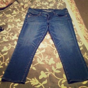 American eagle crop jeans