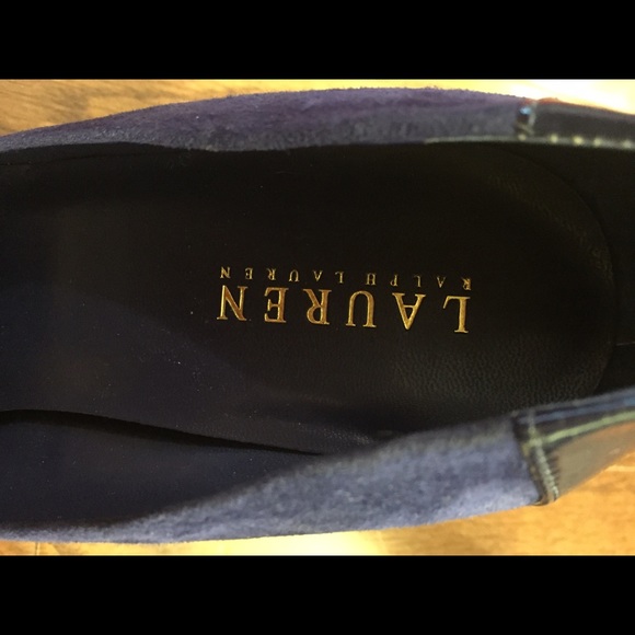 Ralph Lauren size 10 Deep Purple heels