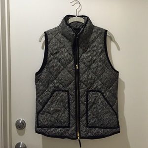 J. Crew Herringbone vest