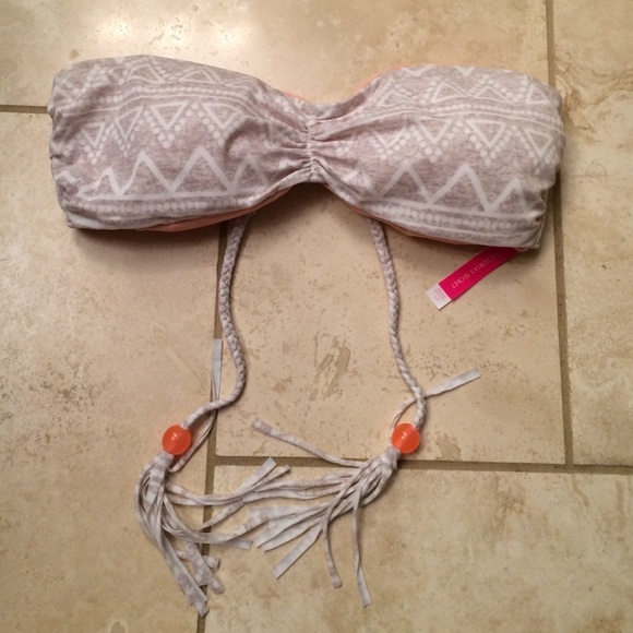 Victoria Secret Reversible Bandeau Bikini Top - image 1