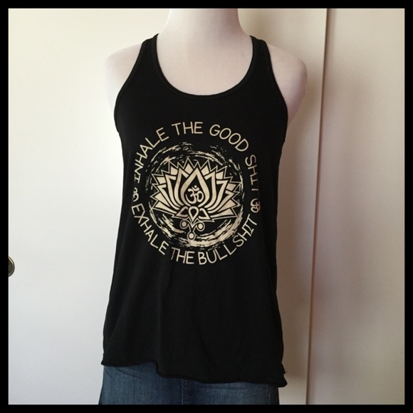 Black tank top... Take a deep breath - Picture 1 of 3