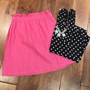 Linen J.crew skirt