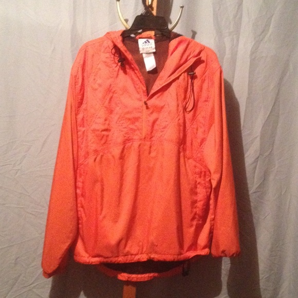 Adidas pullover/windbreaker jacket