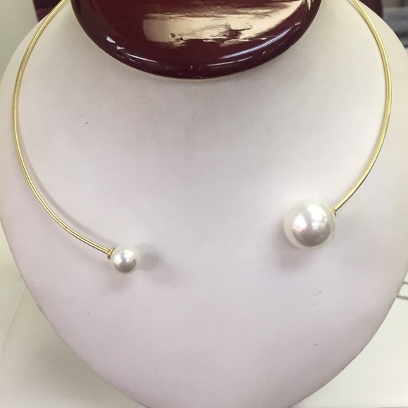 925 wire with pearls dipped in 18k gold