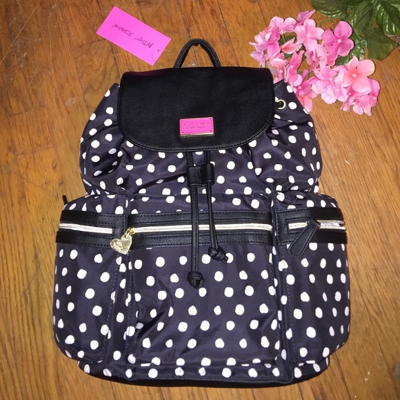 Betsey Johnson Handbags - 💘NWT BJ NEW YORK POLKA DOT BACKPACK💘