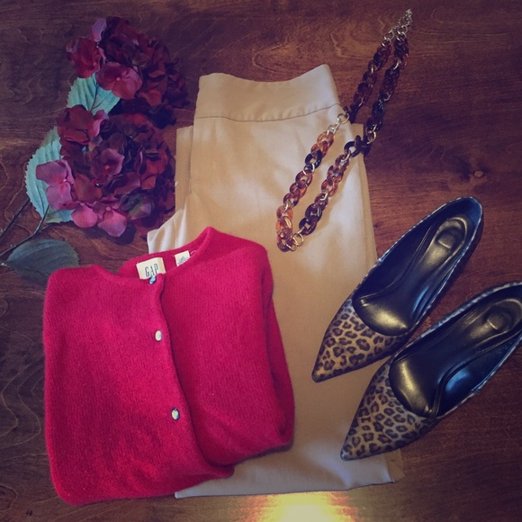 Khaki trousers