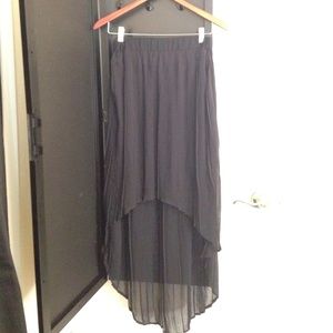 High low skirt