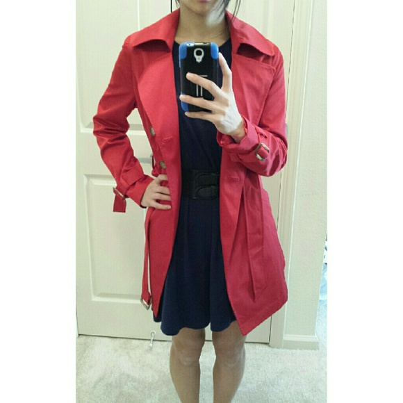 Red Trench Coat