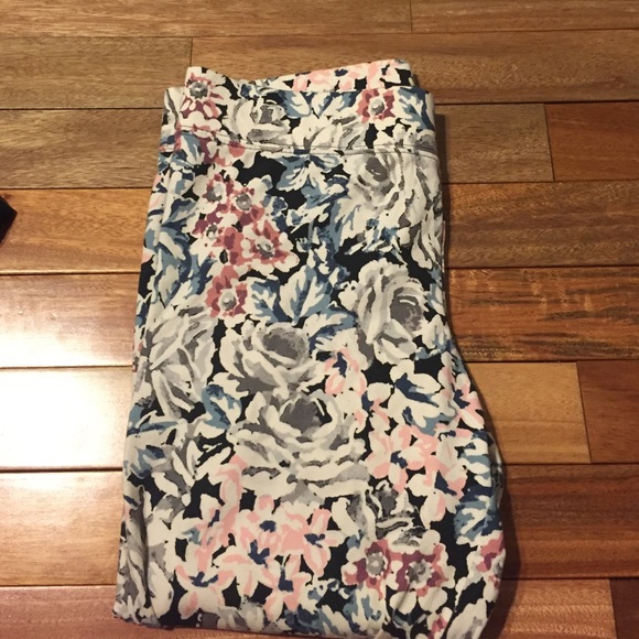 Floral leggings