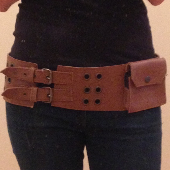 Hand made leather purse-belt! main image 4