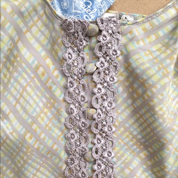 Free people pastel silk crop top - Picture 4 of 4