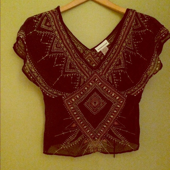 Warehouse blouse